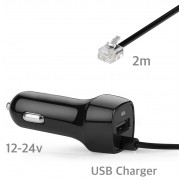 Stromkabel für Navty P1 mit USB Charger